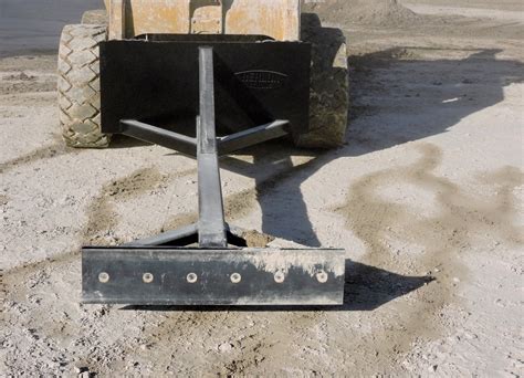 manure pusher for skid steer|manure scraper attachment.